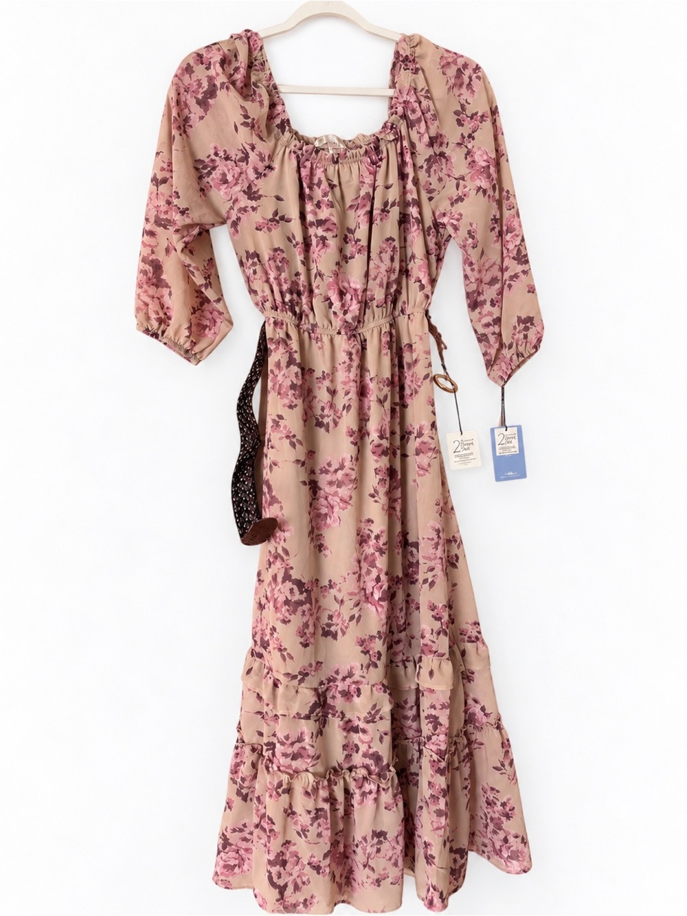 Wildflower Daisy Collection Floral Maxi Dress Size M NWT